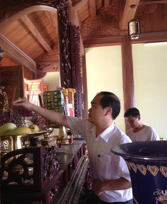 Ban Truyền thông Họ Đào Việt Nam thăm nhà thờ Họ Đào Kênh Giang