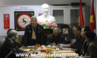 Thường trực Hội đồng liên lạc Họ Đào Việt Nam họp cuối năm 2013