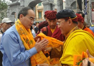 Đại lễ đúc tượng đồng Hồng ân tam bảo, tượng Thiên đô tướng quân Thái sư Đào Cam Mộc