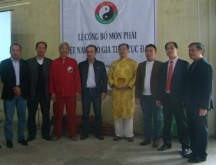 Công bố môn phái võ Đào Gia Thái Cực Đạo 