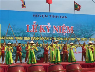 Lễ kỷ niệm 445 năm sinh Danh nhân văn hóa Đào Duy Từ 